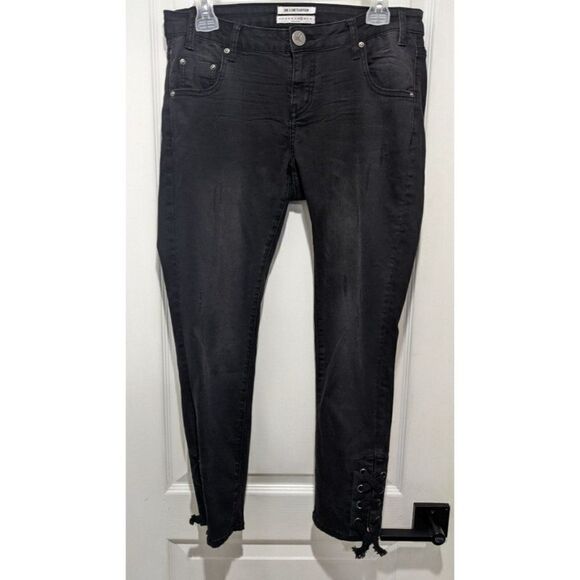 ONE Teaspoon | Tie Side Freebirds II in Black Paris - Picture 4 of 12